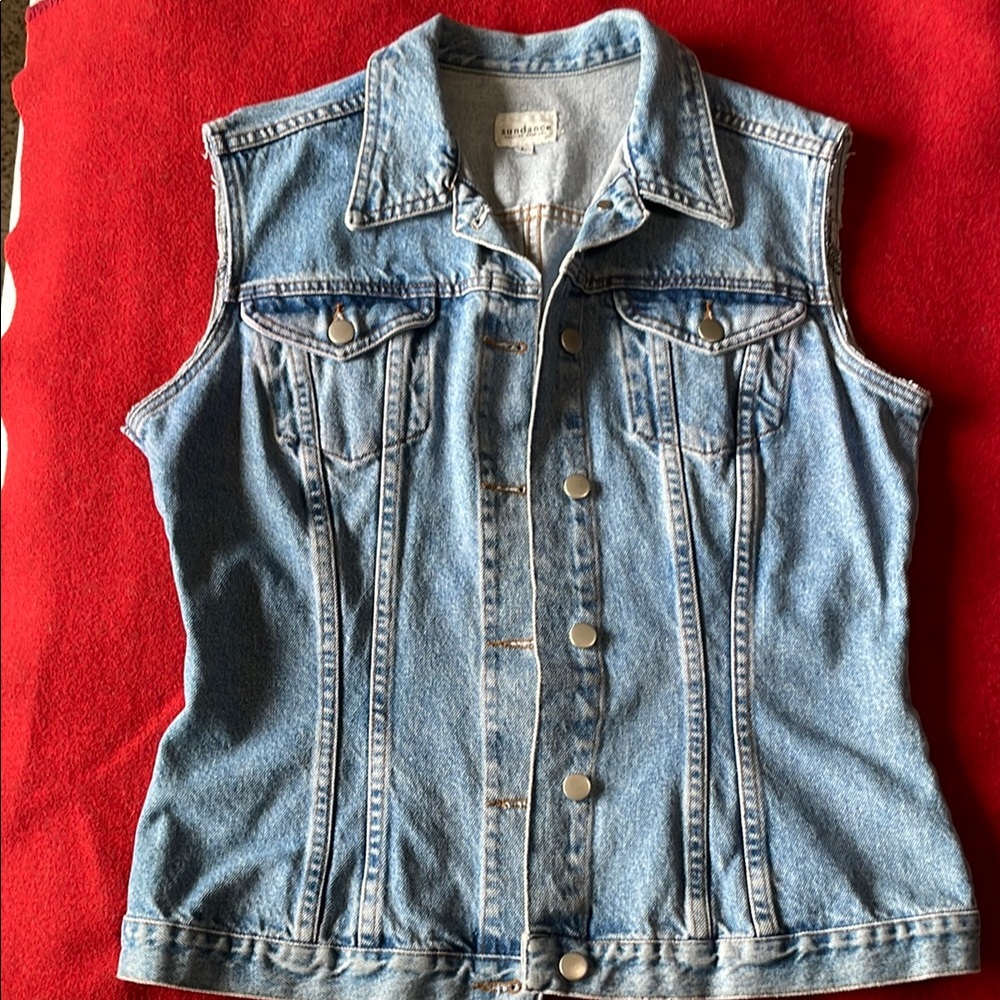 Sundance Blue Denim Vest